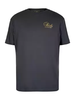 Классическая футболка SikSilk Shirt, антрацит