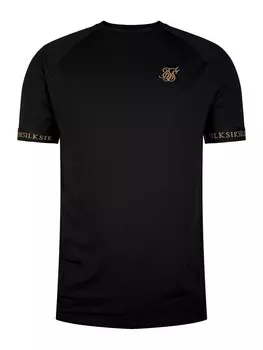 Классическая футболка SikSilk Shirt, черный