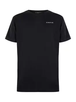 Классическая футболка SikSilk Shirt, черный