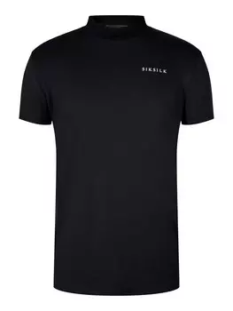 Классическая футболка SikSilk Shirt, черный
