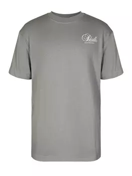 Классическая футболка SikSilk Shirt, серый