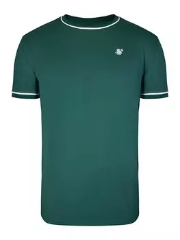 Классическая футболка SikSilk Shirt, зеленый