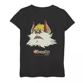 Классическая футболка Snarf с графическим рисунком Thundercats для девочек 7–16 лет Licensed Character