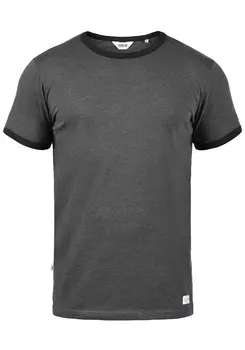 Классическая футболка !Solid Shirt Manoldo, серый