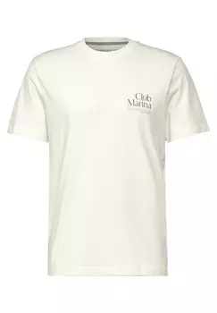 Классическая футболка Street One MEN Shirt, белый