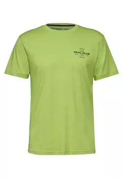Классическая футболка Street One MEN Shirt, лаймовый