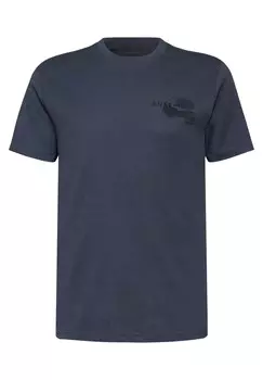 Классическая футболка Street One MEN Shirt, темно-синий