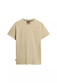 Классическая футболка Superdry Shirt Vintage, светло-коричневый