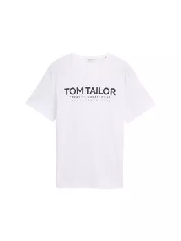 Классическая футболка TOM TAILOR Shirt, белый