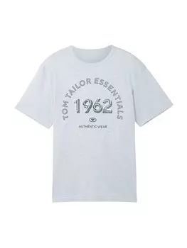 Классическая футболка TOM TAILOR Shirt, цвет marine blue/dusty blue
