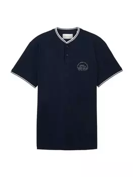 Классическая футболка TOM TAILOR Shirt, темно-синий