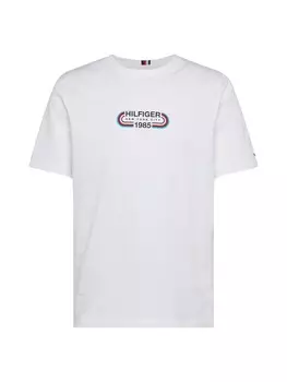 Классическая футболка TOMMY HILFIGER Shirt, белый
