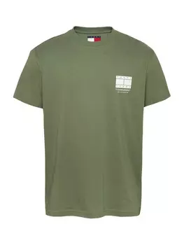 Классическая футболка Tommy Jeans Shirt, цвет kiwi