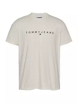 Классическая футболка Tommy Jeans Shirt, кремовый
