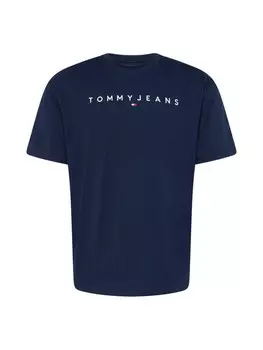 Классическая футболка Tommy Jeans Shirt, темно-синий