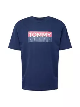Классическая футболка Tommy Jeans Shirt, темно-синий