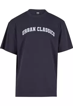 Классическая футболка Urban Classics Shirt, морской синий