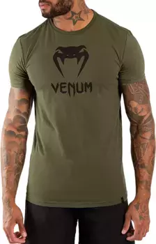 Классическая футболка Venum, хаки/черный