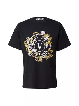 Классическая футболка Versace Jeans Couture Shirt, черный