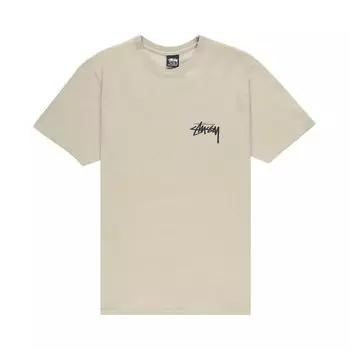 Классическая футболка в горошек Stussy, цвет Хаки