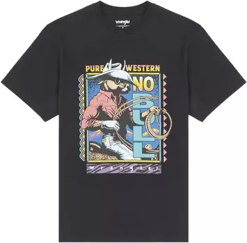 Классическая футболка WRANGLER Shirt, черный