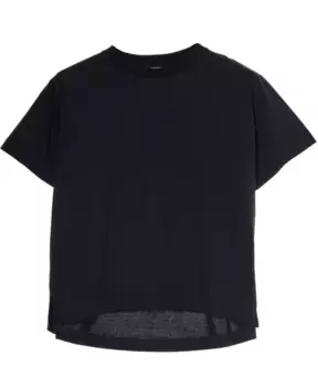 Классическая хлопковая футболка Hst, черный