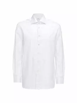 Классическая хлопковая рубашка Kiton