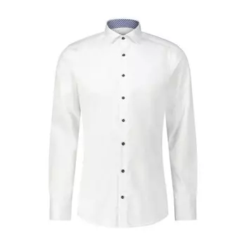 Классическая хлопковая рубашка Stenstrms, белый