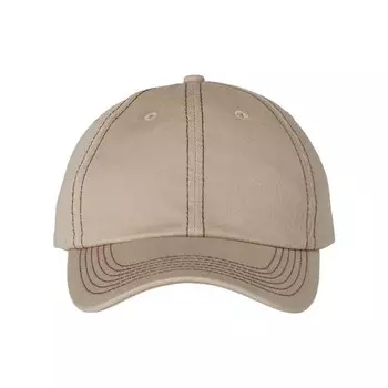 Классическая кепка для пап Valucap для взрослых, биостиранная, цвет Khaki Brown