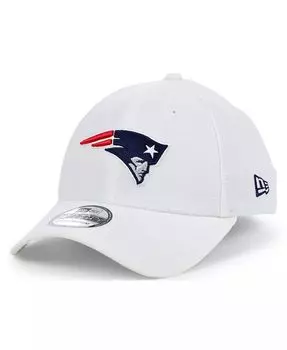 Классическая кепка New England Patriots White Team 39THIRTY New Era, белый