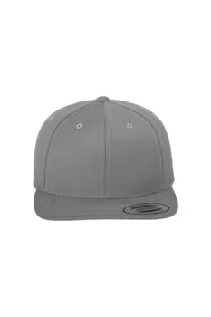 Классическая кепка Snapback Flexfit, серебро