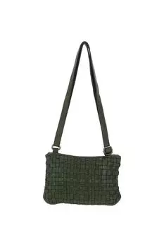 Классическая кожаная сумка через плечо 'Magnificence' в винтажном стиле Ashwood Leather, зеленый