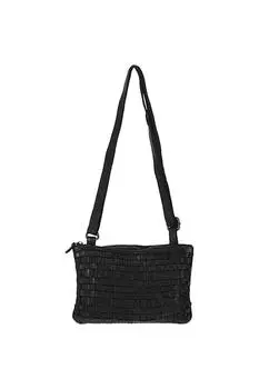 Классическая кожаная сумка через плечо 'Magnificence' в винтажном стиле Ashwood Leather, черный