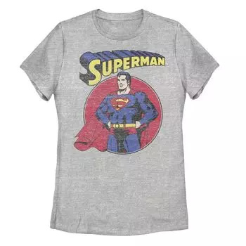 Классическая круглая футболка DC Comics Superman для юниоров Licensed Character