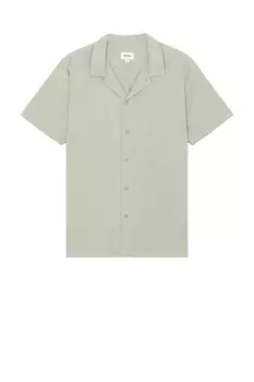 Классическая льняная рубашка Rhythm, seafoam