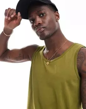 Классическая майка на бретелях цвета морских водорослей Brave Soul