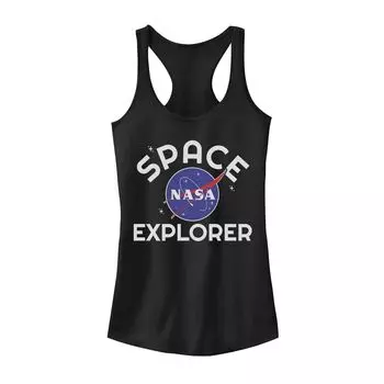 Классическая майка с логотипом NASA Space Explorer для юниоров Licensed Character