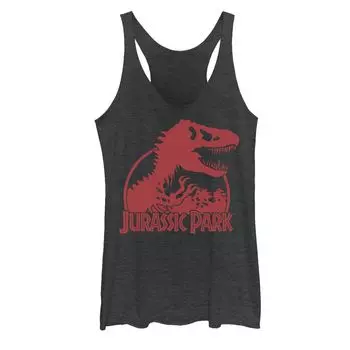 Классическая майка с логотипом в виде скелета T-Rex для юниоров Jurassic Park Licensed Character