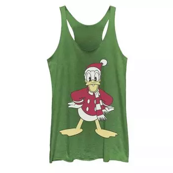 Классическая майка с рождественским портретом Disney's Donald Duck для юниоров Licensed Character