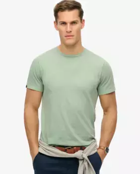 Классическая мужская футболка однотонная Superdry, серый
