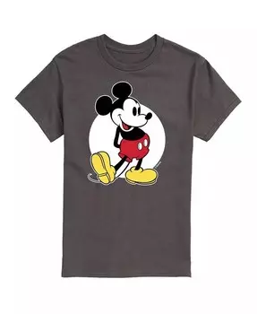 Классическая мужская футболка с коротким рукавом Hybrid Apparel Mickey AIRWAVES, серый