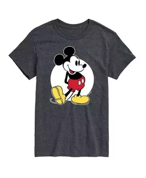 Классическая мужская футболка с коротким рукавом Hybrid Apparel Mickey AIRWAVES, серый