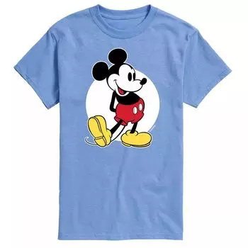 Классическая мужская футболка с рисунком Disney's Mickey Licensed Character
