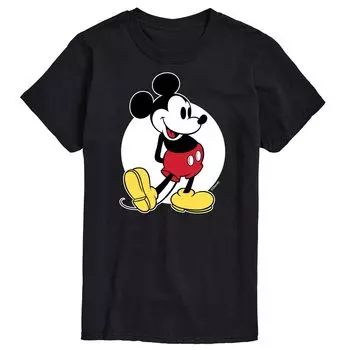 Классическая мужская футболка с рисунком Disney's Mickey Licensed Character