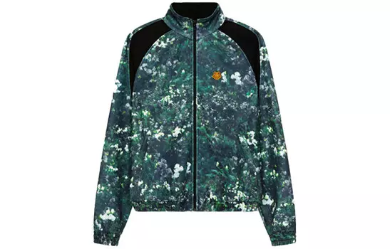 Классическая мужская куртка Tiger Head Green Kenzo, зеленый
