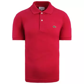 Классическая мужская рубашка-поло розового цвета Lacoste, розовый