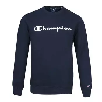 Классическая мужская толстовка с большим логотипом Champion, белый