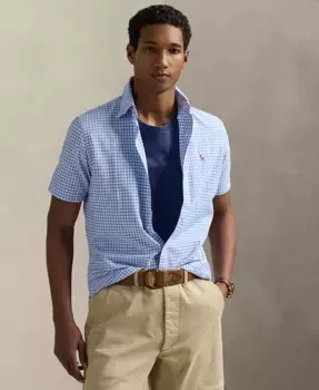 Классическая оксфордская рубашка Polo Ralph Lauren, мультиколор