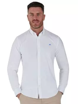 Классическая оксфордская рубашка Raging Bull, белый