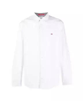 Классическая оксфордская рубашка Tommy Jeans, белый